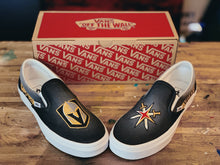 Load image into Gallery viewer, Golden Knights custom painted shoes
