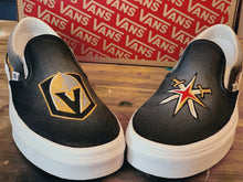 Load image into Gallery viewer, Platform Golden Knights custom painted shoes