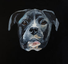 Load image into Gallery viewer, Custom Painted Pet Portrait headshot 10x10 canvas
