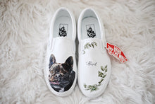 Load image into Gallery viewer, Handpainted Custom Pet Portrait Vans