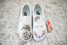 Load image into Gallery viewer, Handpainted Custom Pet Portrait Vans