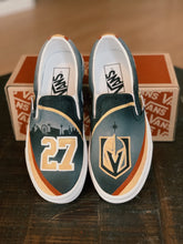 Load image into Gallery viewer, Golden Knights Custom painted shoes