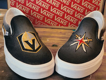 Load image into Gallery viewer, Golden Knights custom painted shoes
