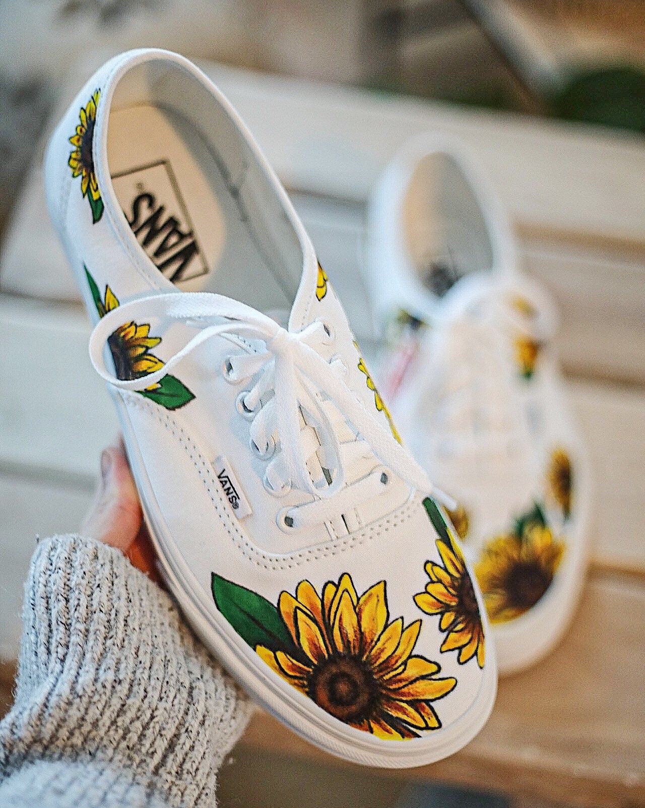 Painted Vans Shoes Vans Floral Products Clearance Painted Vans