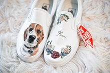 Load image into Gallery viewer, Handpainted Custom Pet Portrait Vans
