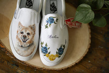 Load image into Gallery viewer, Handpainted Custom Pet Portrait Vans
