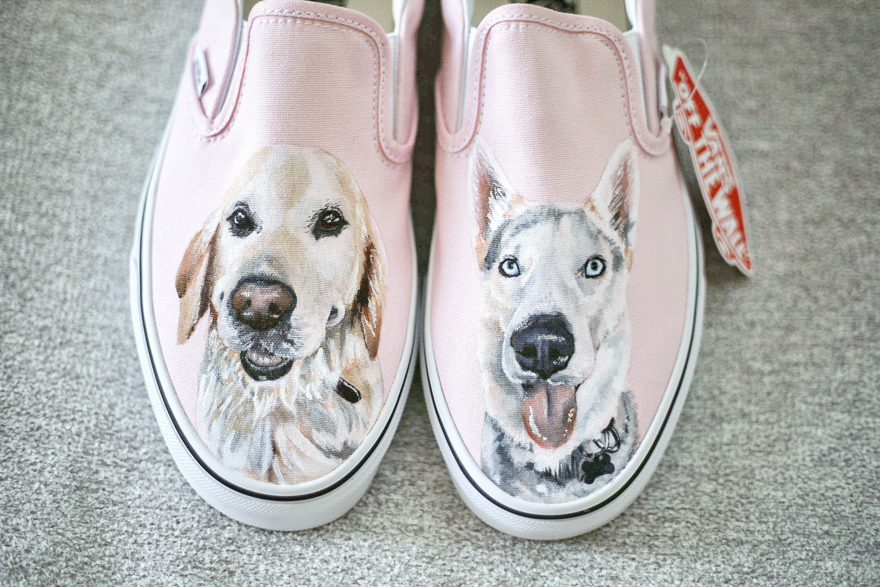 Vans off outlet the wall dog