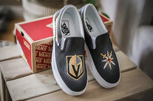 Load image into Gallery viewer, Golden Knights custom painted shoes
