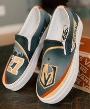 Load image into Gallery viewer, Golden Knights Custom painted shoes
