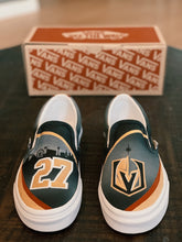 Load image into Gallery viewer, Golden Knights Custom painted shoes
