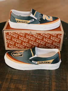 Golden Knights Custom painted shoes